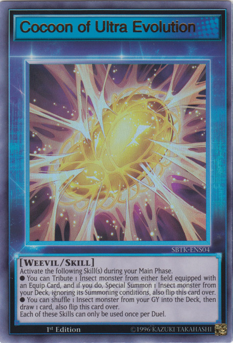 Cocoon of Ultra Evolution [SBTK-ENS04] Ultra Rare | Tables and Towers