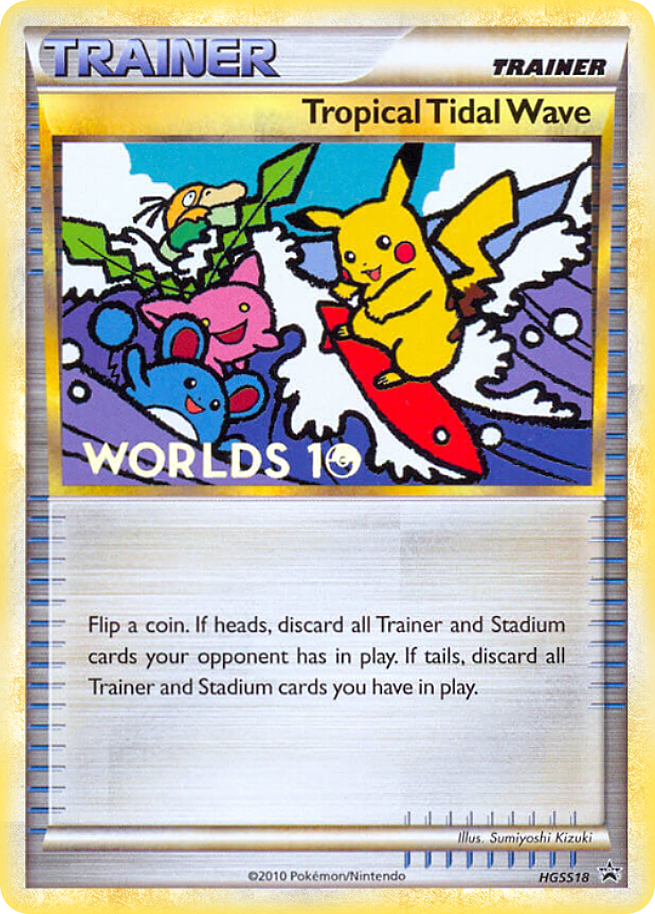 Tropical Tidal Wave (HGSS18) [HeartGold & SoulSilver: Black Star Promos] | Tables and Towers