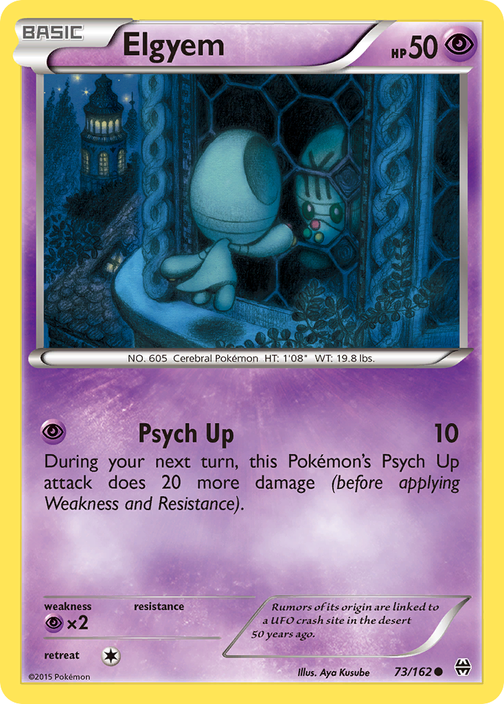 Elgyem (73/162) [XY: BREAKthrough] | Tables and Towers