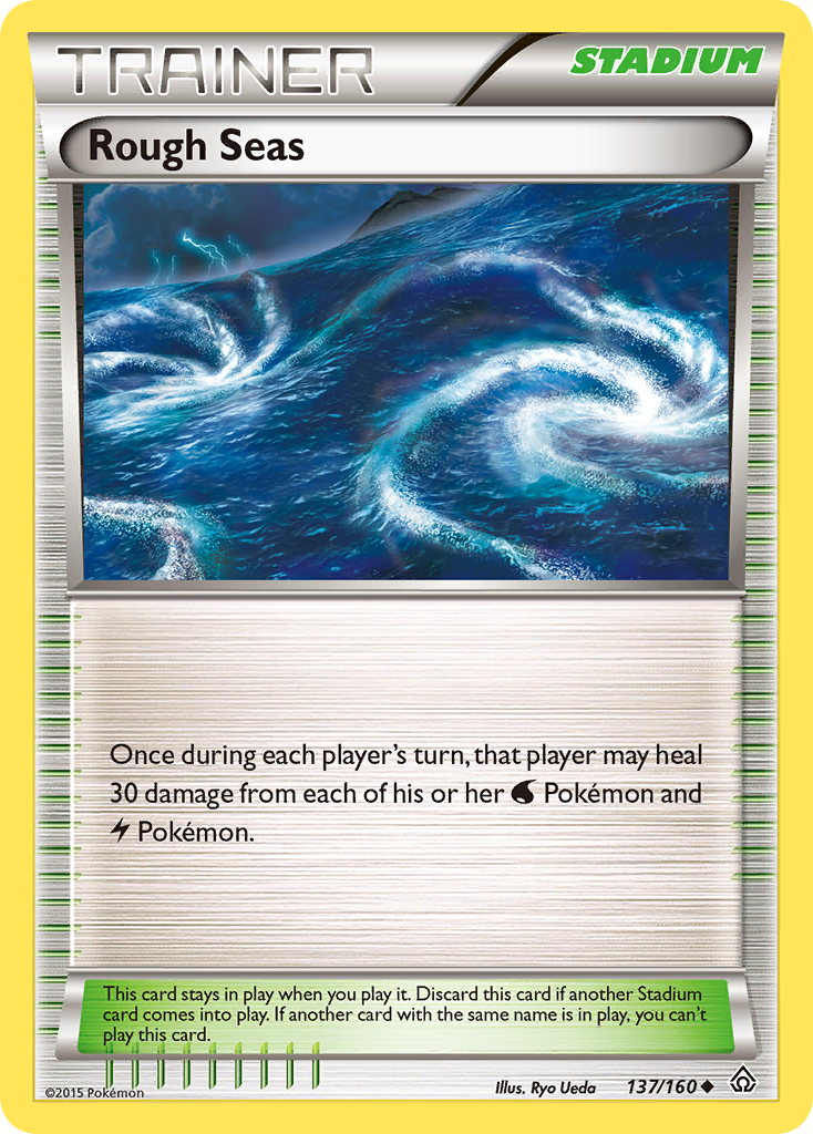 Rough Seas (137/160) [XY: Primal Clash] | Tables and Towers