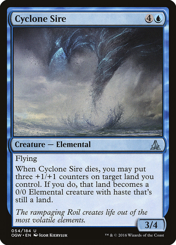 Cyclone Sire [Oath of the Gatewatch] | Tables and Towers