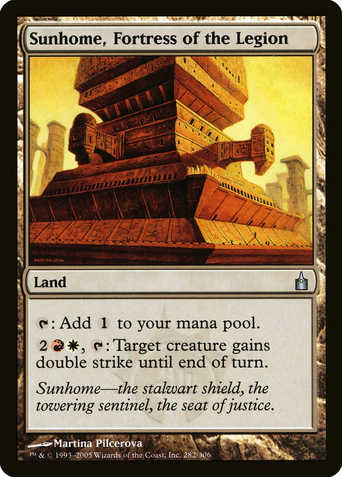 Sunhome, Fortress of the Legion [Ravnica: City of Guilds] | Tables and Towers