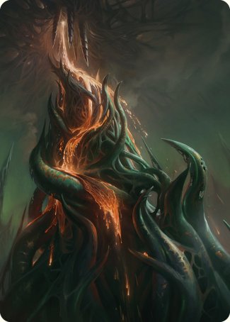 Copperline Gorge Art Card [Phyrexia: All Will Be One Art Series] | Tables and Towers