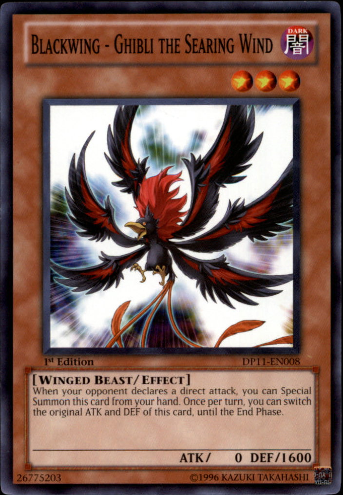 Blackwing - Ghibli the Searing Wind [DP11-EN008] Common | Tables and Towers