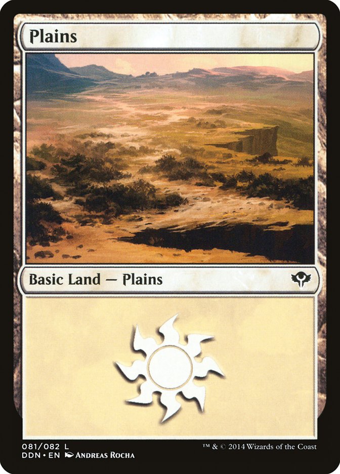 Plains (81) [Duel Decks: Speed vs. Cunning] | Tables and Towers