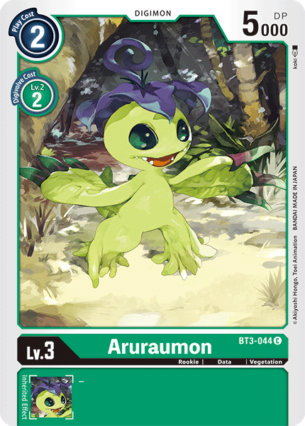 Aruraumon [BT3-044] [Release Special Booster Ver.1.5] | Tables and Towers