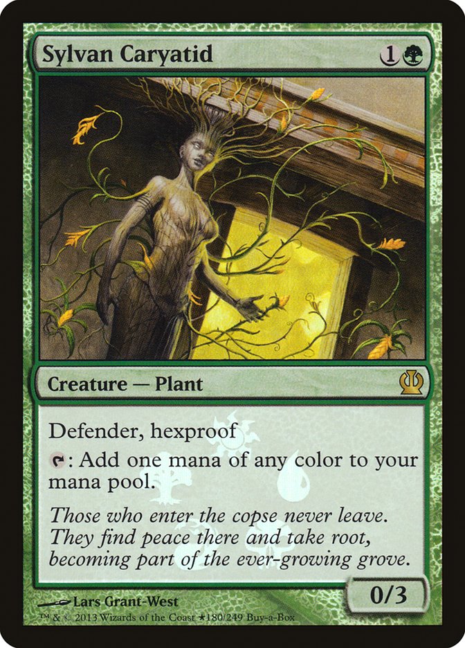 Sylvan Caryatid (Buy-A-Box) [Theros Promos] | Tables and Towers