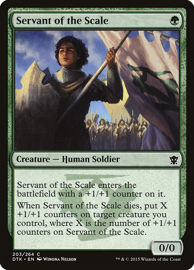 Servant of the Scale [Dragons of Tarkir] | Tables and Towers