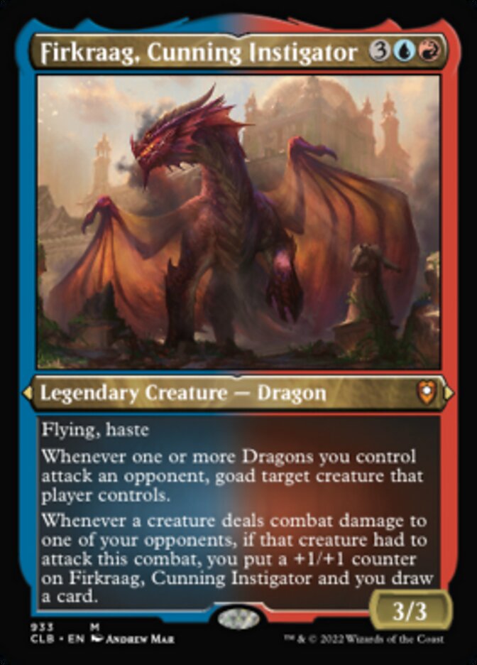 Firkraag, Cunning Instigator (Display Commander) (Foil Etched) [Commander Legends: Battle for Baldur's Gate] | Tables and Towers