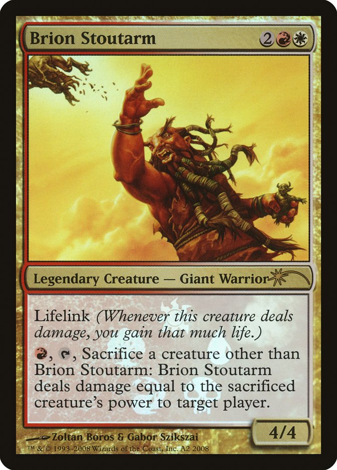 Brion Stoutarm [Resale Promos] | Tables and Towers