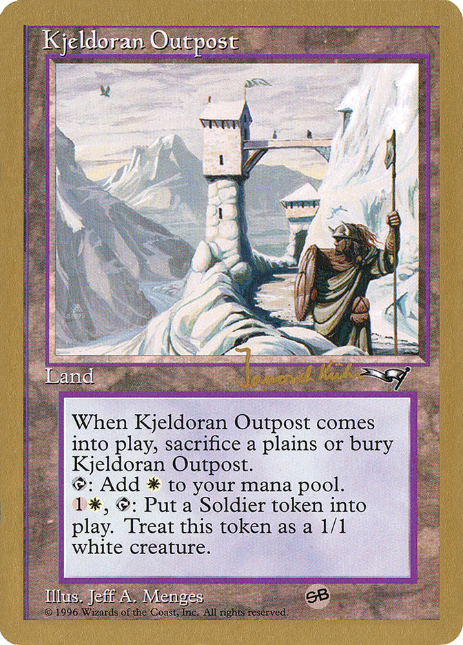 Kjeldoran Outpost (Janosch Kuhn) [World Championship Decks 1997] | Tables and Towers