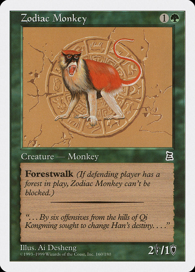 Zodiac Monkey [Portal Three Kingdoms] | Tables and Towers