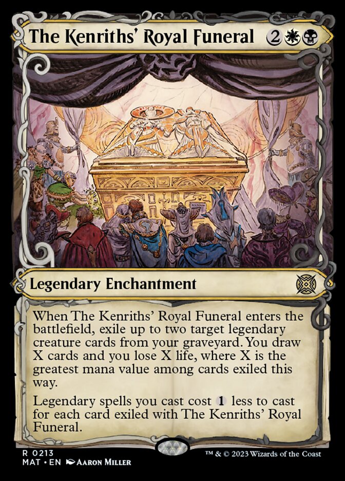 The Kenriths' Royal Funeral (Showcase Halo Foil) [March of the Machine: The Aftermath] | Tables and Towers