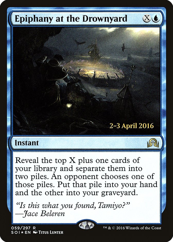 Epiphany at the Drownyard [Shadows over Innistrad Prerelease Promos] | Tables and Towers