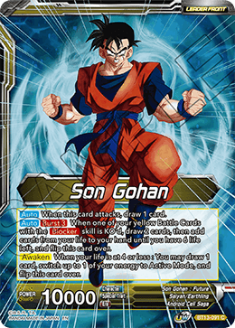 Son Gohan // 	SS Son Gohan, Hope of the Resistance (Common) (BT13-091) [Supreme Rivalry] | Tables and Towers