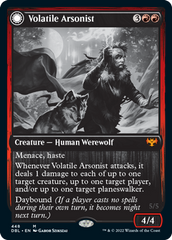 Volatile Arsonist // Dire-Strain Anarchist [Innistrad: Double Feature] | Tables and Towers