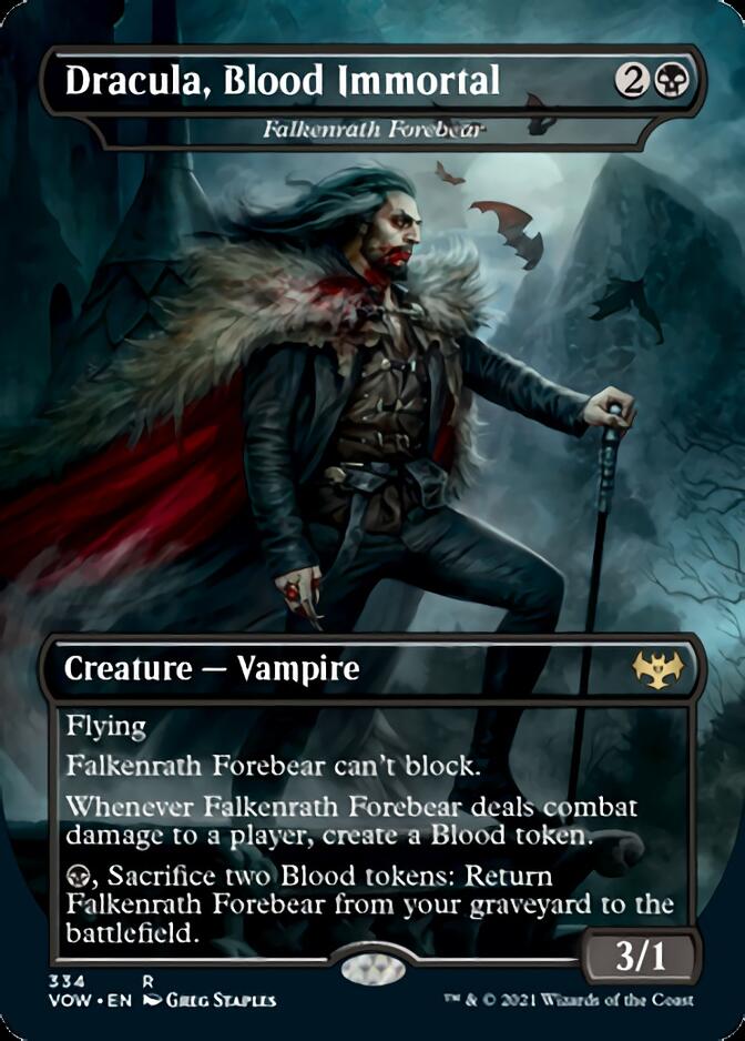 Falkenrath Forebear - Dracula, Blood Immortal [Innistrad: Crimson Vow] | Tables and Towers