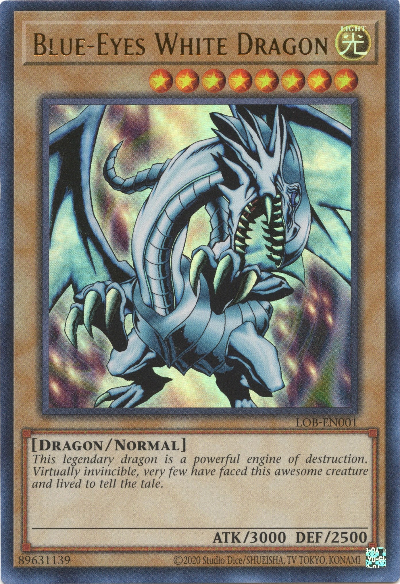 Blue-Eyes White Dragon (25th Anniversary) [LOB-EN001] Ultra Rare | Tables and Towers