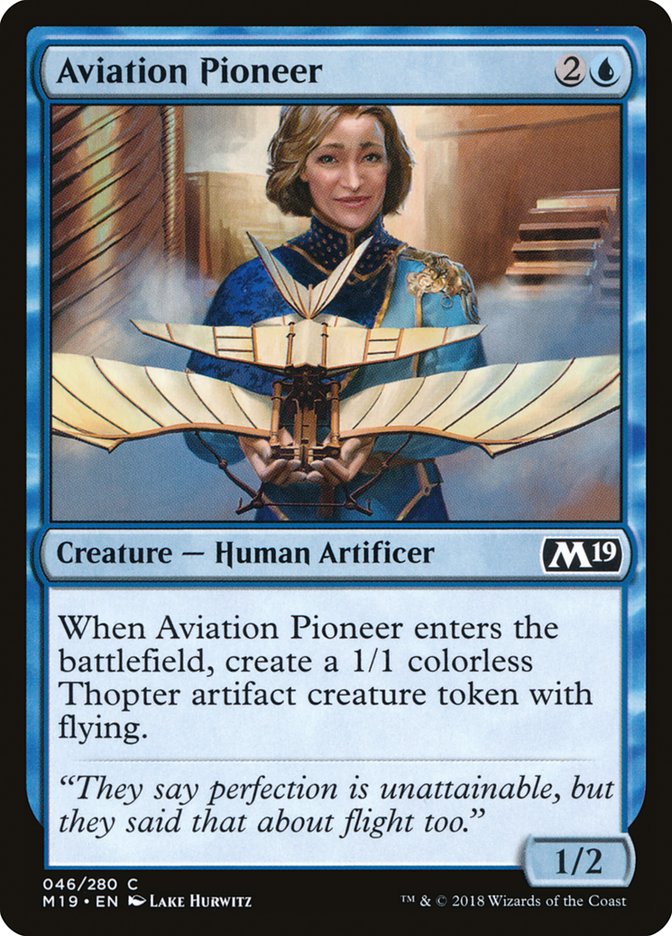 Aviation Pioneer [Core Set 2019] | Tables and Towers