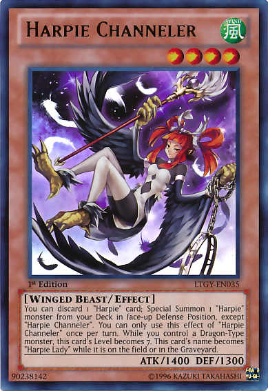 Harpie Channeler [LTGY-EN035] Ultra Rare | Tables and Towers