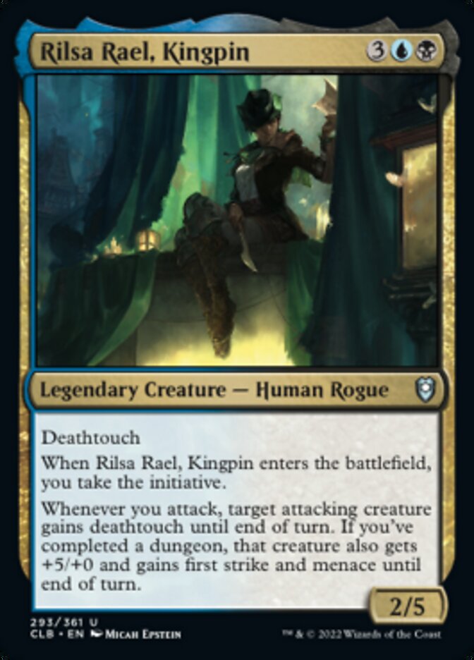 Rilsa Rael, Kingpin [Commander Legends: Battle for Baldur's Gate] | Tables and Towers
