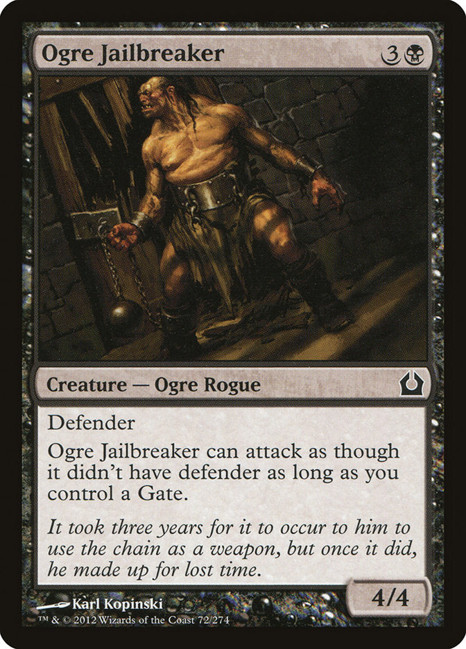 Ogre Jailbreaker [Return to Ravnica] | Tables and Towers