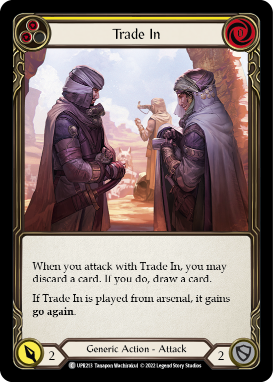 Trade In (Yellow) [UPR213] (Uprising) | Tables and Towers