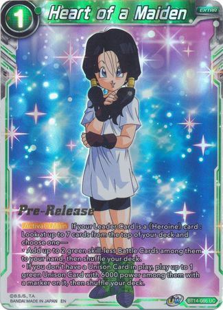 Heart of a Maiden (BT14-086) [Cross Spirits Prerelease Promos] | Tables and Towers