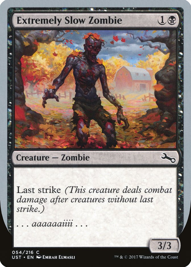 Extremely Slow Zombie ("...aaaaaaiiii...") [Unstable] | Tables and Towers