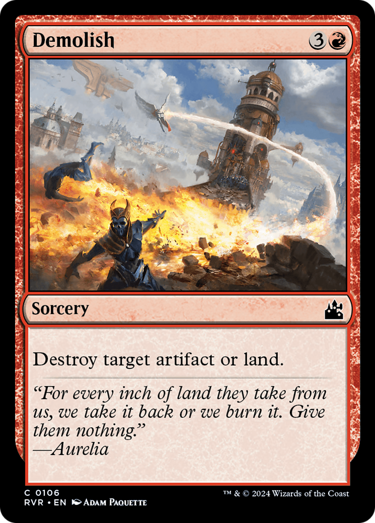 Demolish [Ravnica Remastered] | Tables and Towers