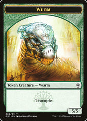 Wurm // Saproling Double-Sided Token [Guilds of Ravnica Guild Kit Tokens] | Tables and Towers