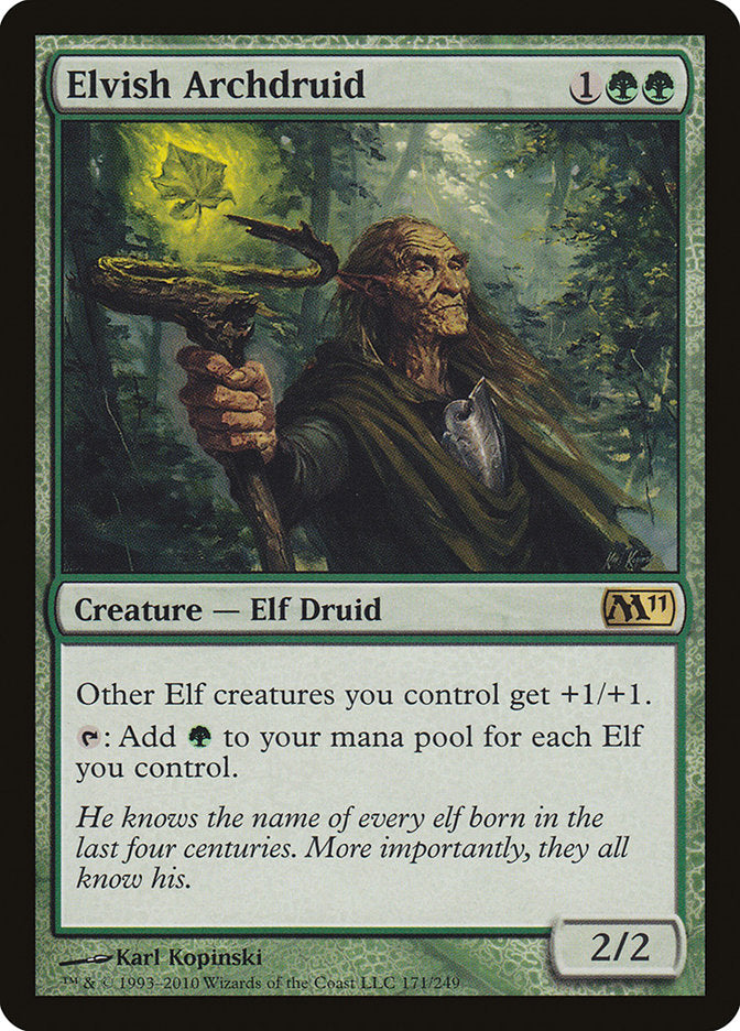 Elvish Archdruid [Magic 2011] | Tables and Towers