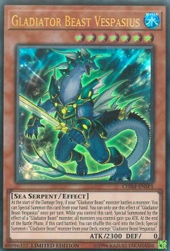 Gladiator Beast Vespasius [CHIM-ENSP1] Ultra Rare | Tables and Towers