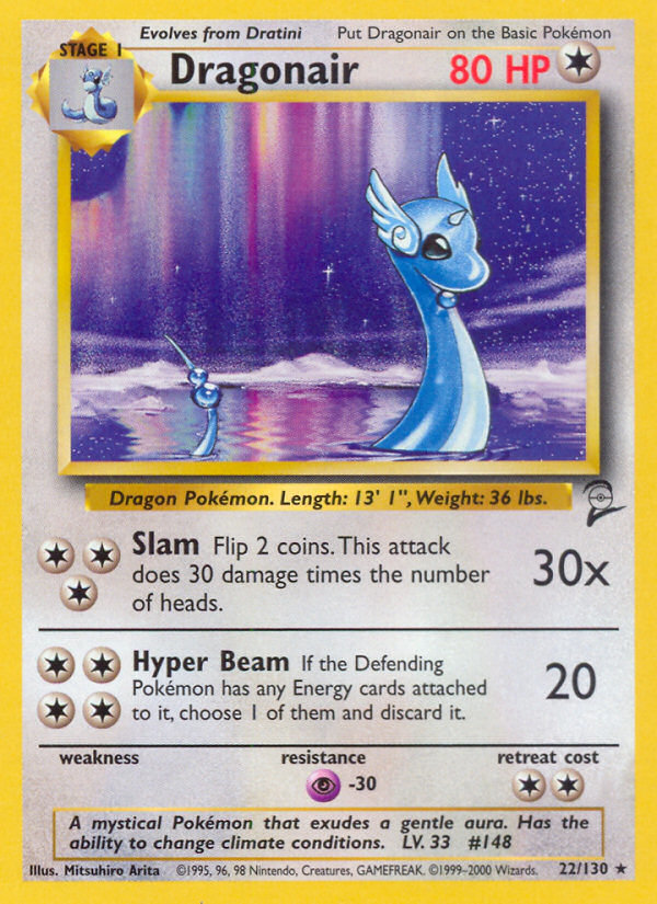 Dragonair (22/130) [Base Set 2] | Tables and Towers