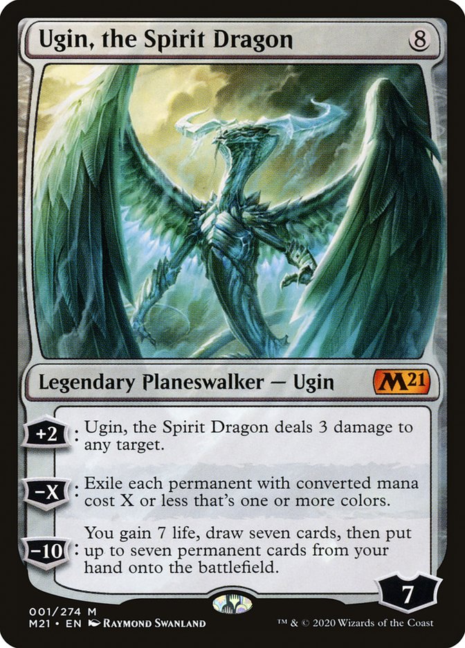 Ugin, the Spirit Dragon [Core Set 2021] | Tables and Towers