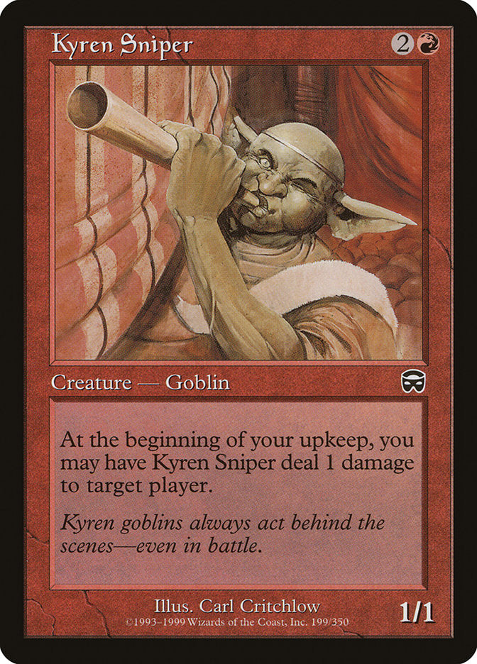 Kyren Sniper [Mercadian Masques] | Tables and Towers