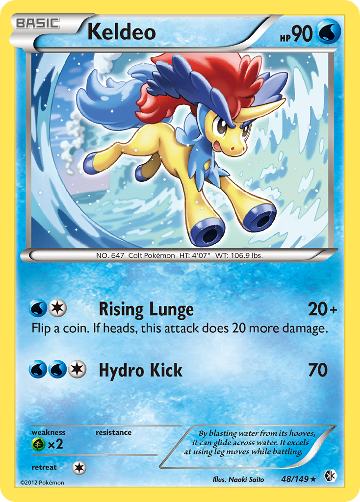 Keldeo (48/149) [Black & White: Boundaries Crossed] | Tables and Towers