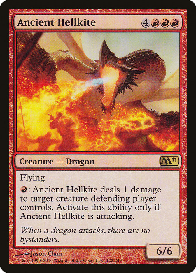 Ancient Hellkite [Magic 2011] | Tables and Towers