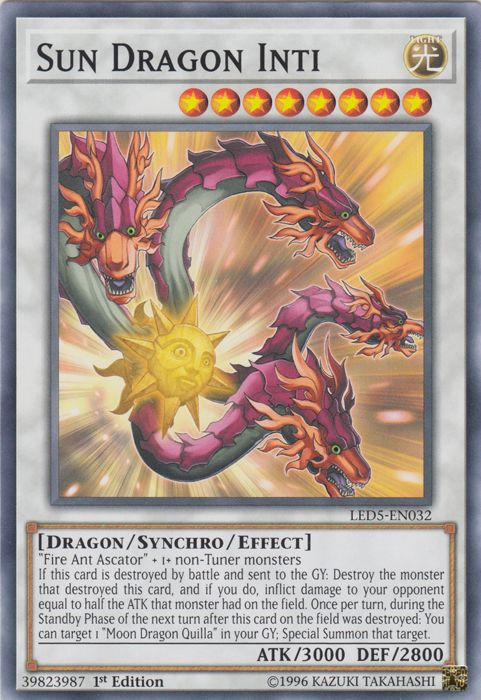 Sun Dragon Inti [LED5-EN032] Common | Tables and Towers