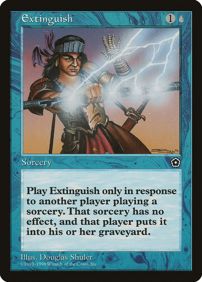 Extinguish [Portal Second Age] | Tables and Towers