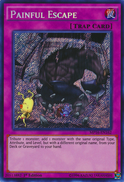 Painful Escape [MP16-EN162] Secret Rare | Tables and Towers