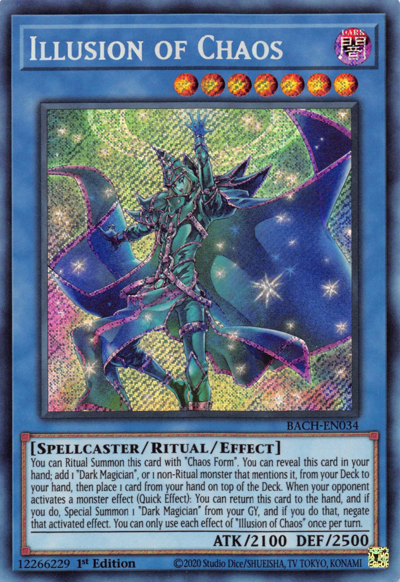 Illusion of Chaos [BACH-EN034] Secret Rare | Tables and Towers