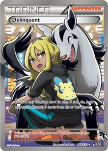 Delinquent (98b/122) (Full Art) (Alternate Art Promo) [XY: BREAKpoint] | Tables and Towers