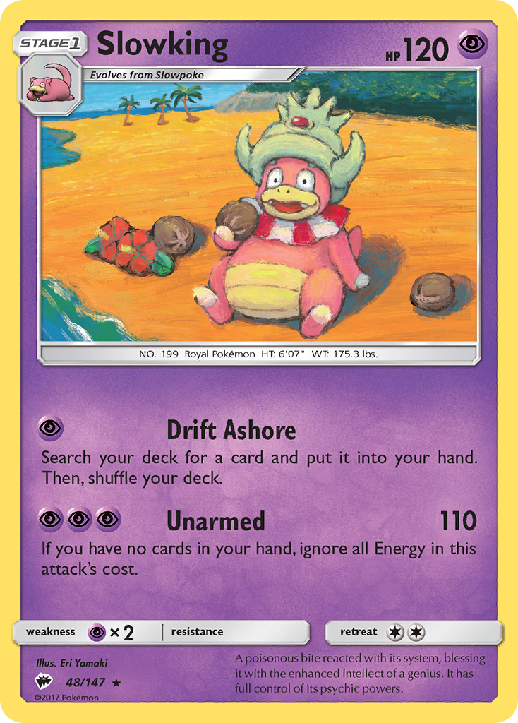 Slowking (48/147) [Sun & Moon: Burning Shadows] | Tables and Towers