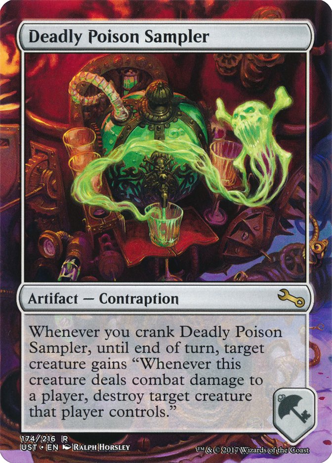 Deadly Poison Sampler [Unstable] | Tables and Towers