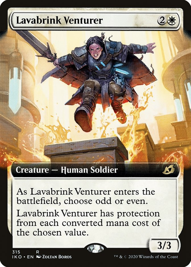 Lavabrink Venturer (Extended Art) [Ikoria: Lair of Behemoths] | Tables and Towers