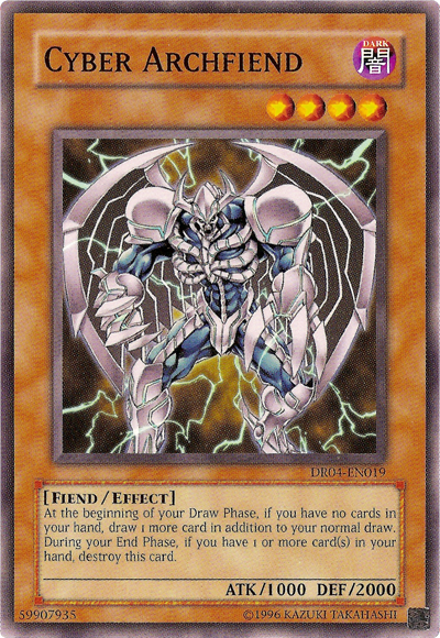 Cyber Archfiend [DR04-EN019] Common | Tables and Towers