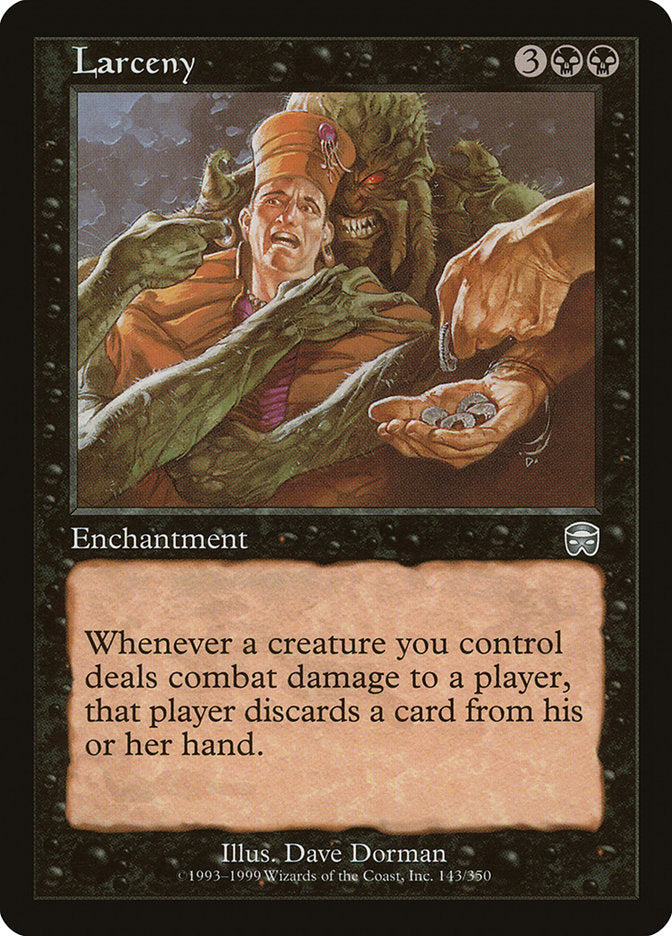 Larceny [Mercadian Masques] | Tables and Towers