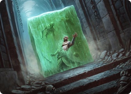 Gelatinous Cube Art Card [Dungeons & Dragons: Adventures in the Forgotten Realms Art Series] | Tables and Towers