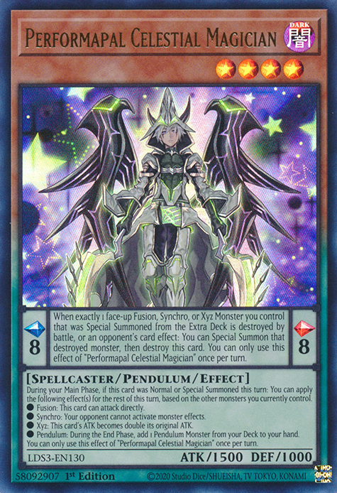 Performapal Celestial Magician [LDS3-EN130] Ultra Rare | Tables and Towers